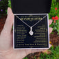 To My granddaughter - Granddaughter Gift - Granddaughter Necklace - Birthday Necklace - Graduation Gift - Gift from Grandma/Grandpa, Granddaughter gift
