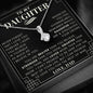 To My Daughter, Daughter Necklace, Daughter Birthday, Daughter Christmas Gift, Daughter Gift Ideas, Father Mother Daughter Gift