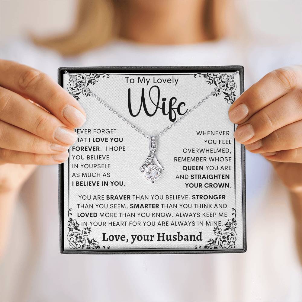 To My Wife - Alluring Beauty Necklace