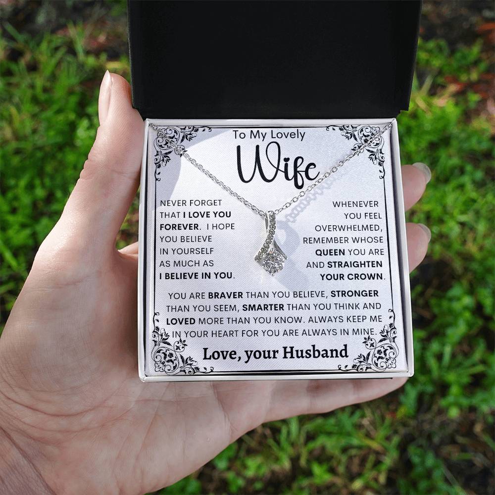 To My Wife - Alluring Beauty Necklace