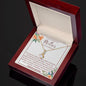 To My Beautiful Mother from Son | Alluring Beauty necklace