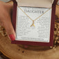 To My Daughter, Daughter Gift, Daughter Necklace, Daughter Birthday, Daughter Christmas Gift, Daughter Gift Ideas