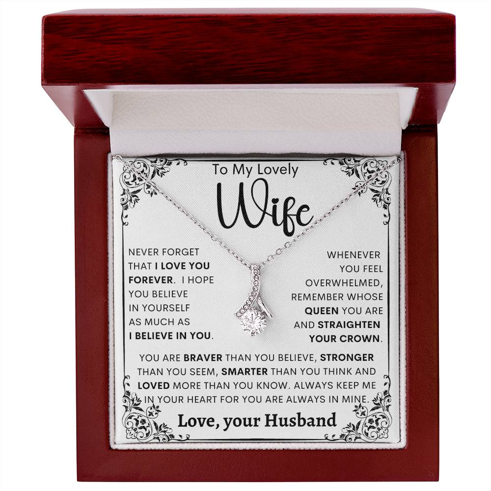 To My Wife - Alluring Beauty Necklace
