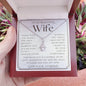 To My Wife Necklace, Anniversary Gift, Wife Gift Ideas, Gift From Husband, Wife Birthday Gift, Romantic Gift Wife, Anniversary Wife