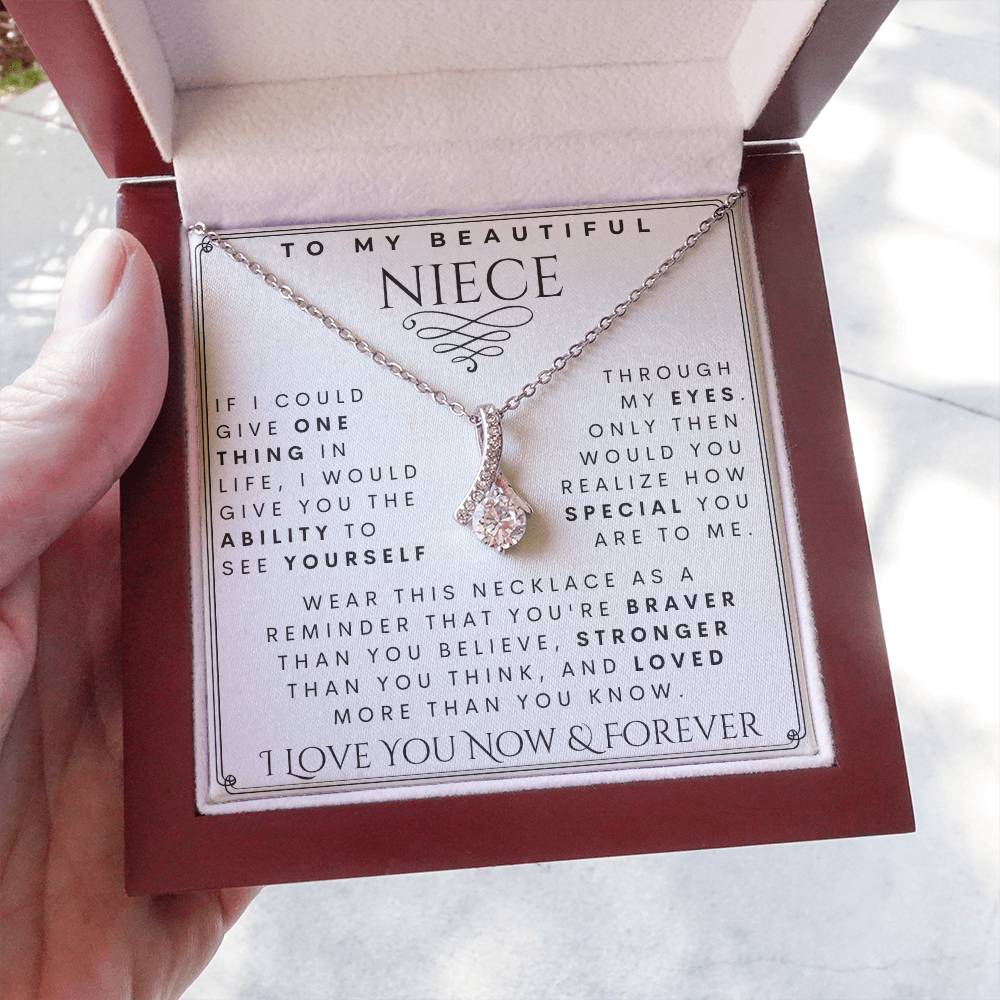 To My Niece, Niece Necklace, Niece Birthday, Niece Christmas Gift, Niece Gift Ideas, Aunt & Uncle Niece Gift