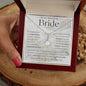 To My Bride Necklace, Anniversary Gift, Wife Gift Ideas, Gift From Husband, Wife Birthday Gift, Romantic Gift Wife, Anniversary Wife
