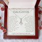 To My Daughter, Daughter Gift, Daughter Necklace, Daughter Birthday, Daughter Christmas Gift, Daughter Gift Ideas