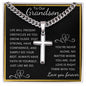 To My Grandson, Grandson Necklace, Gift For Grandson, Gifts From Grandma, Grandson Birthday, Grandson Gift Ideas