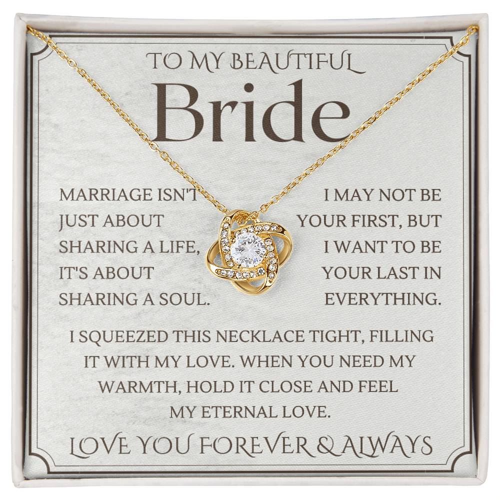 To My Bride, Wedding Day Gift for Bride from Groom, To My Beautiful Bride, Gift from Groom, To Bride Gift Wedding Day