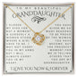 To My Granddaughter Gift, Grandma Gift, Gift from grandpa, Birthday Gift, Personalized Gift, Daughter Christmas