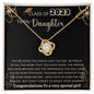 To My Daughter | Love Knot Necklace