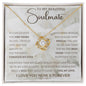 To My Soulmate Necklace, Anniversary Gift, Wife Gift Ideas, Gift From Husband, Wife Birthday Gift, Romantic Gift Wife, Anniversary Wife