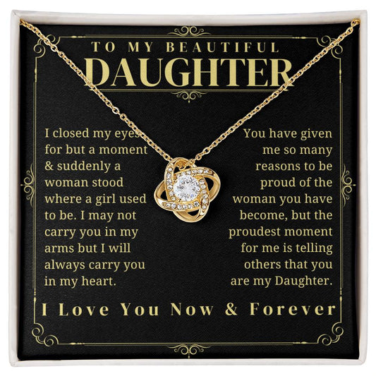 To My Daughter - Daughter Birthday - Graduation Gift - Daughter gift - Mother Daughter Gift - Father Daughter Gift - Christmas Gift