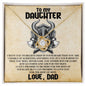 To My Daughter | Love Knot Necklace