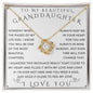 To My Granddaughter Gift, Grandma Gift, Gift from Grandpa, Birthday Gift, Personalized Gift, Granddaughter Christmas,