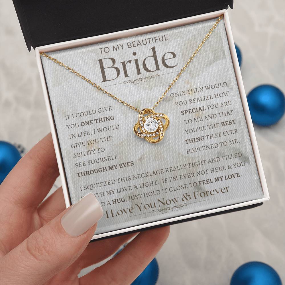 To My Bride Necklace, Anniversary Gift, Wife Gift Ideas, Gift From Husband, Wife Birthday Gift, Romantic Gift Wife, Anniversary Wife