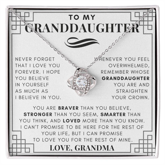 To My Granddaughter Gift, Grandma Gift, Birthday Gift, Personalized Gift, Granddaughter Christmas,