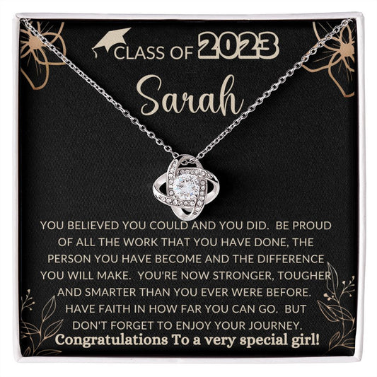 Class of 2023 | Love Knot Necklace