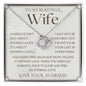 To My Wife Necklace, Anniversary Gift, Wife Gift Ideas, Gift From Husband, Wife Birthday Gift, Romantic Gift Wife, Anniversary Wife