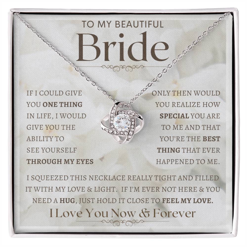 To My Bride Necklace, Anniversary Gift, Wife Gift Ideas, Gift From Husband, Wife Birthday Gift, Romantic Gift Wife, Anniversary Wife