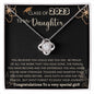 To My Daughter | Love Knot Necklace