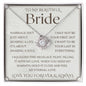 To My Bride, Wedding Day Gift for Bride from Groom, To My Beautiful Bride, Gift from Groom, To Bride Gift Wedding Day