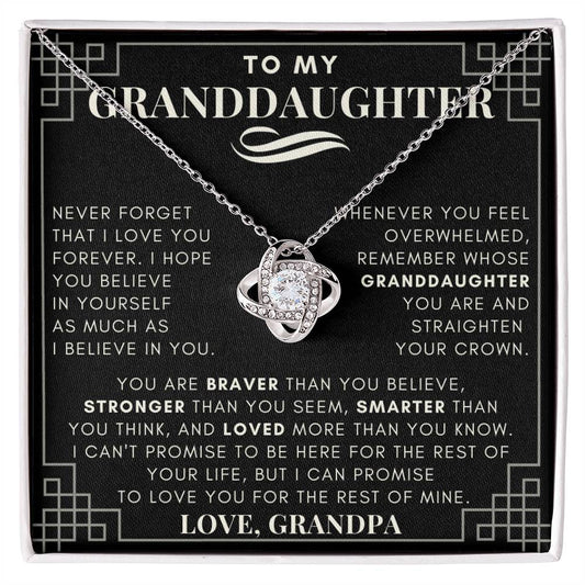 Gift from Grandpa, Birthday Gift, Personalized Gift, Granddaughter Christmas, To My Granddaughter, Granddaughter Gifts