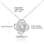 To My Soulmate, Wife necklace, Wife anniversary, Gift for Wife, Gift from husband, Gift for Soulmate, Anniversary necklace