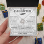 Daughter Gift, Daughter Necklace, Daughter Birthday, Daughter Christmas, Daughter Gift Ideas Father Daughter Gift, Special Daughter, To My Daughter,