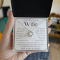 To My Wife Necklace, Anniversary Gift, Wife Gift Ideas, Gift From Husband, Wife Birthday Gift, Romantic Gift Wife, Anniversary Wife