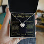 To My Granddaughter - Granddaughter Gift - Granddaughter Necklace - Birthday Necklace - Graduation Gift - Gift from Grandma/Grandpa