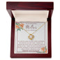 To My Beautiful Mother | Love Knot Necklace