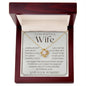 To My Wife Necklace, Anniversary Gift, Wife Gift Ideas, Gift From Husband, Wife Birthday Gift, Romantic Gift Wife, Anniversary Wife