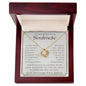 To My Soulmate, Wife necklace, Wife anniversary, Gift for Wife, Gift from husband, Gift for Soulmate, Anniversary necklace