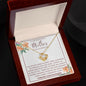To My Beautiful Mother | Love Knot Necklace