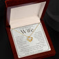 To My Wife Necklace, Anniversary Gift, Wife Gift Ideas, Gift From Husband, Wife Birthday Gift, Romantic Gift Wife, Anniversary Wife