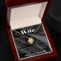To My Wife Necklace, Anniversary Gift, Wife Gift Ideas, Gift From Husband, Wife Birthday Gift, Romantic Gift Wife