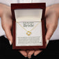 To My Bride - Bride Gift From Groom, Wedding Day Gift, Groom to Bride, Jewelry Gift from Groom to Bride, Beautiful Bride Necklace, To My Bride From Groom