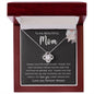 To My Beautiful Mom | Love Knot Necklace