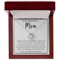 To My Beautiful Mom | Love Knot Necklace