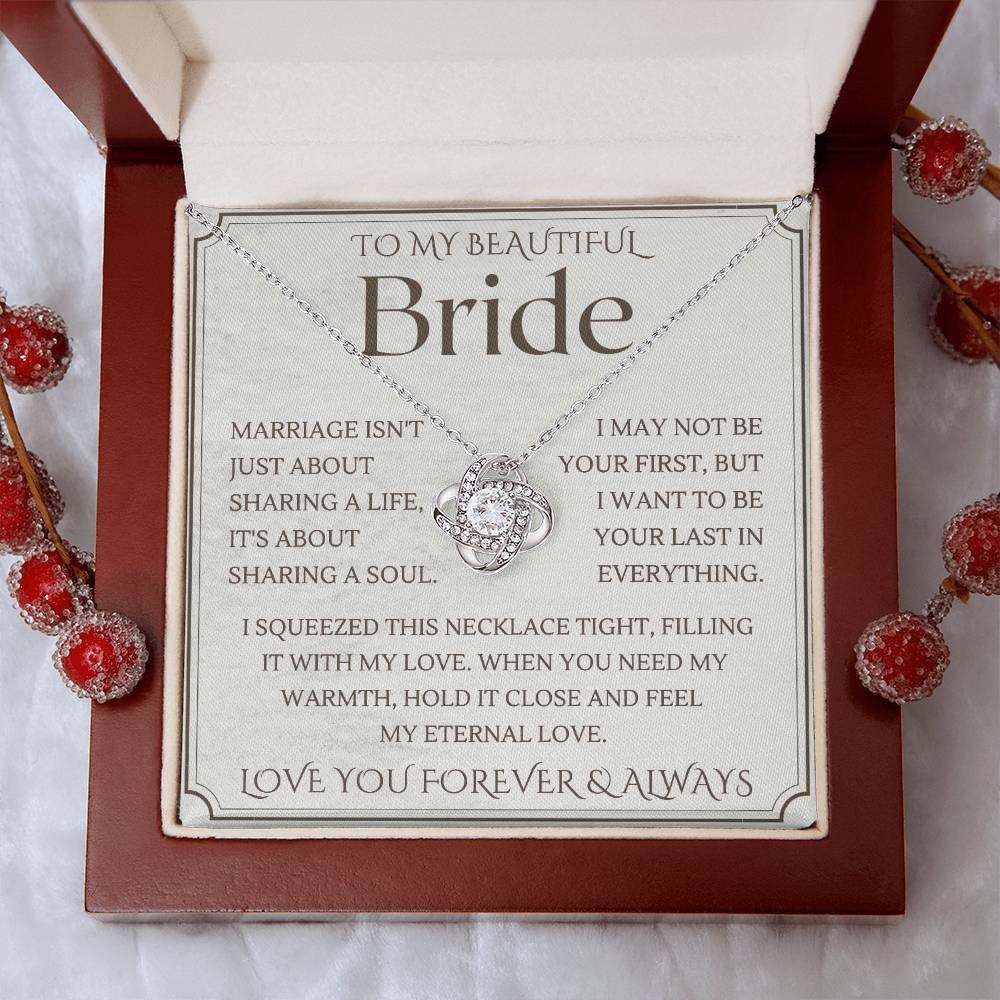 To My Bride, Wedding Day Gift for Bride from Groom, To My Beautiful Bride, Gift from Groom, To Bride Gift Wedding Day