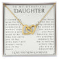To My Daughter, Daughter Gift, Daughter Necklace, Daughter Birthday, Daughter Christmas Gift, Daughter Gift Ideas
