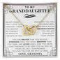 To My Granddaughter Gift, Grandma Gift, Birthday Gift, Personalized Gift, Granddaughter Christmas, Daughter Wedding