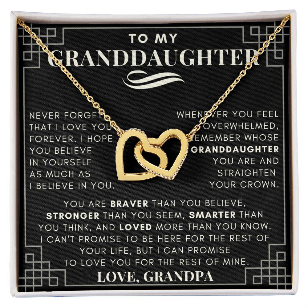 Gift from Grandpa, Birthday Gift, Personalized Gift, Granddaughter Christmas, To My Granddaughter, Granddaughter Gifts