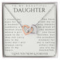 To My Daughter, Daughter Gift, Daughter Necklace, Daughter Birthday, Daughter Christmas Gift, Daughter Gift Ideas