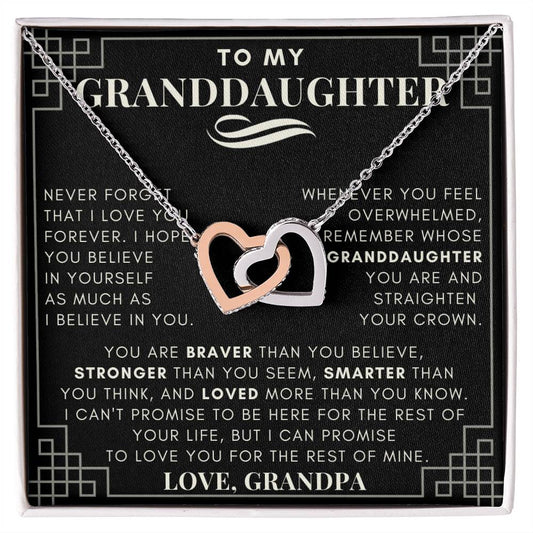 Gift from Grandpa, Birthday Gift, Personalized Gift, Granddaughter Christmas, To My Granddaughter, Granddaughter Gifts