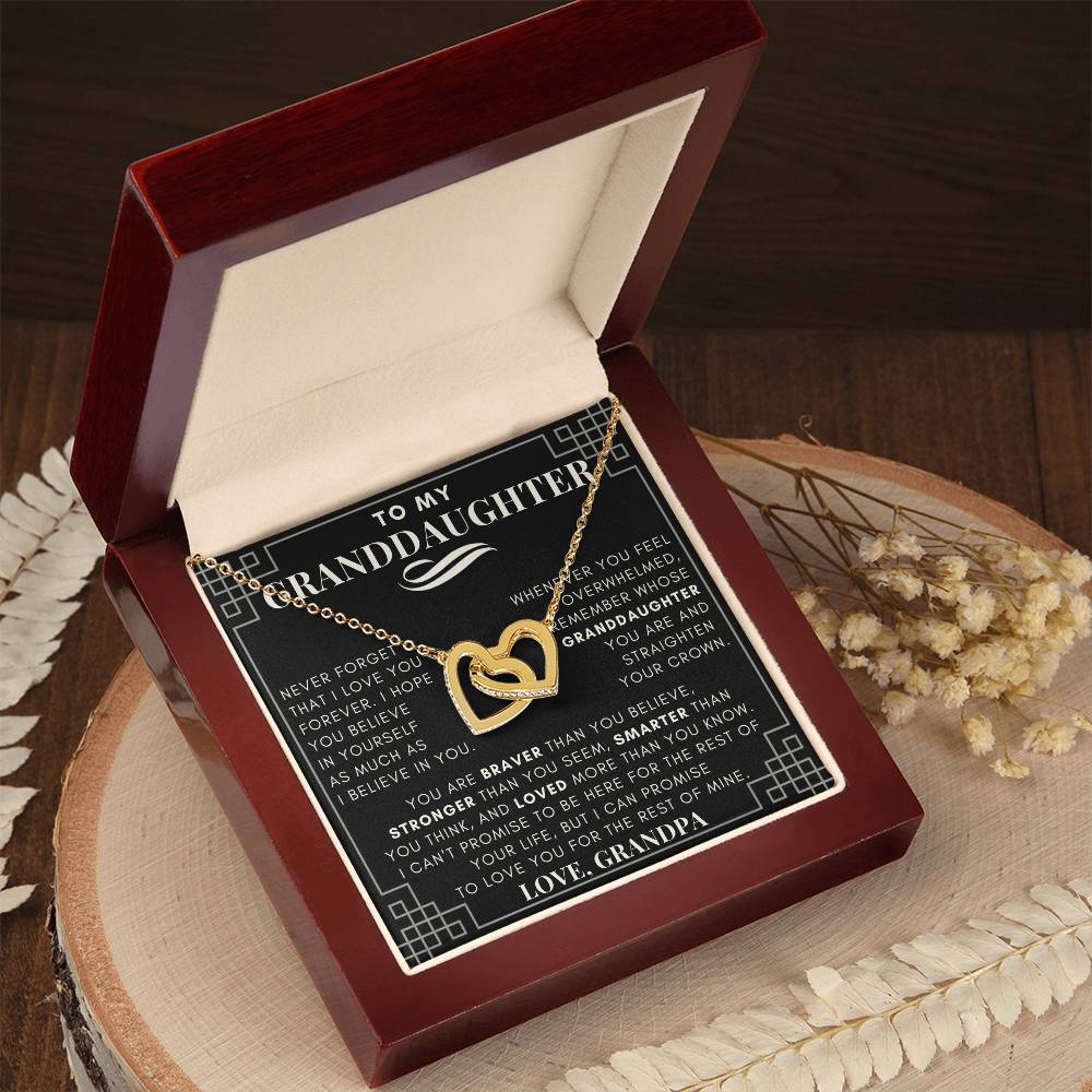 Gift from Grandpa, Birthday Gift, Personalized Gift, Granddaughter Christmas, To My Granddaughter, Granddaughter Gifts