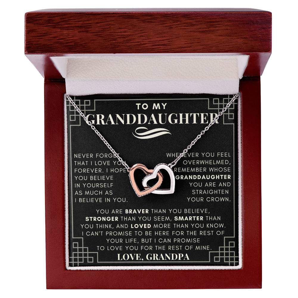 Gift from Grandpa, Birthday Gift, Personalized Gift, Granddaughter Christmas, To My Granddaughter, Granddaughter Gifts