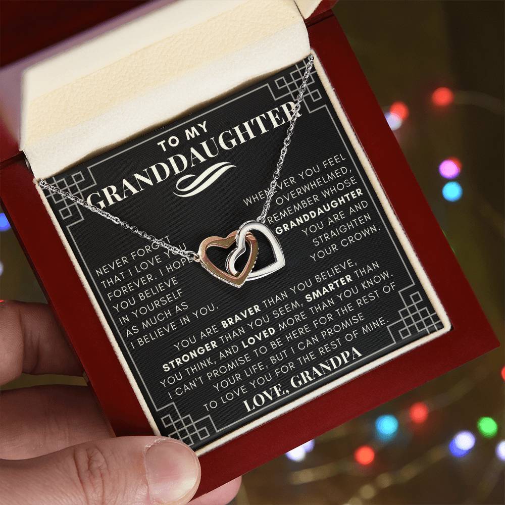 Gift from Grandpa, Birthday Gift, Personalized Gift, Granddaughter Christmas, To My Granddaughter, Granddaughter Gifts