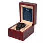 To Our Son from Mom and Dad | Black Chronograph Watch